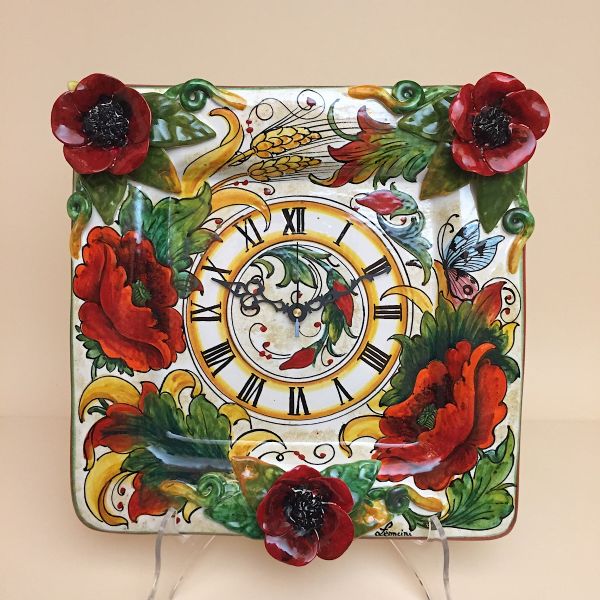 PPR110 35Q - Square Clock cm.35x35